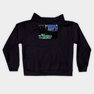 Long Hike Home Kids Hoodie